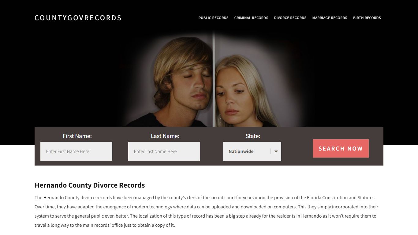 Hernando County Divorce Records | Enter Name and Search|14 Days Free