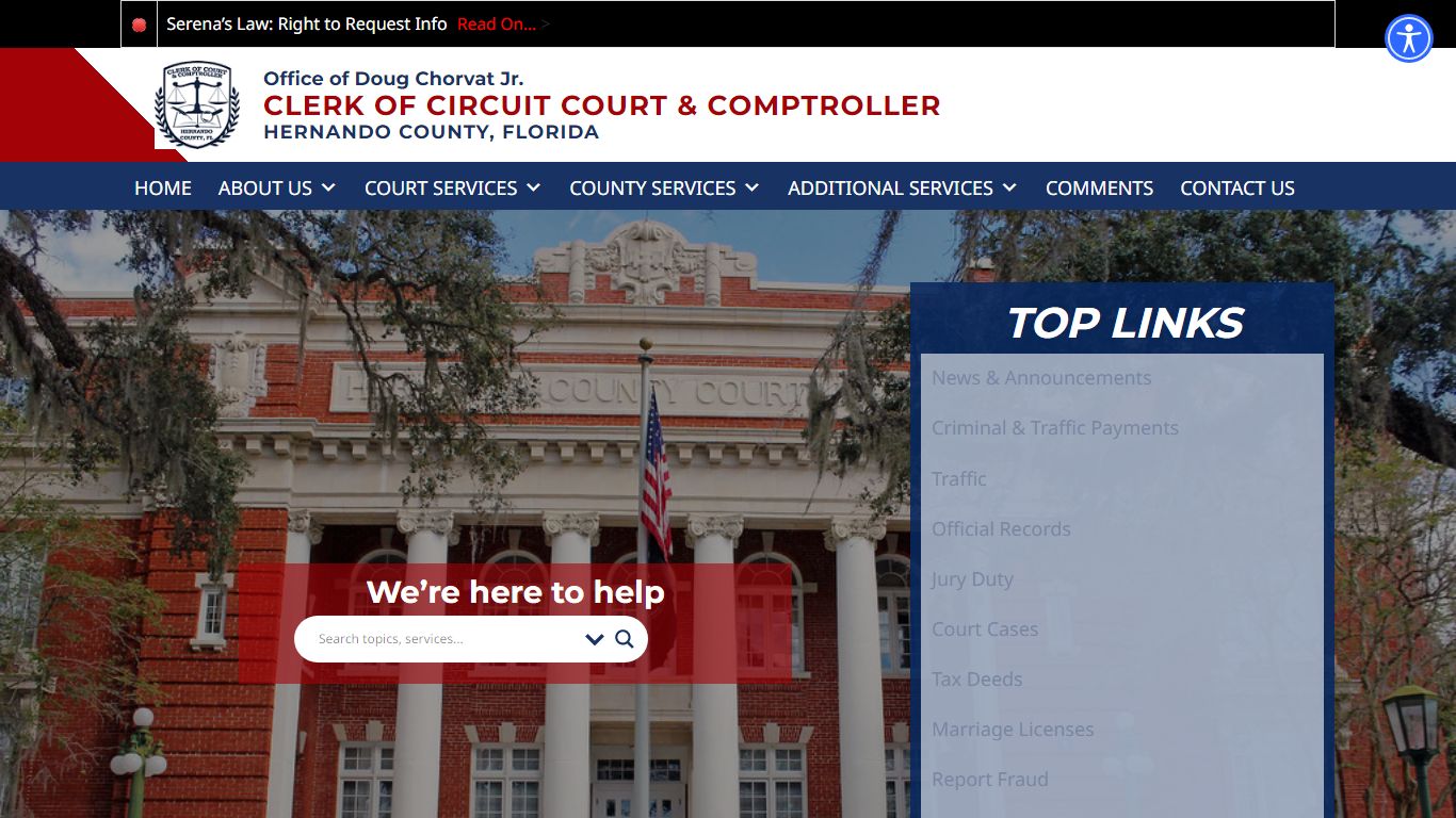 Hernando County Clerk of Circuit Court & Comptroller – Hernando County ...